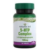 natures aid 5 htp complex 100mg 30 tablet