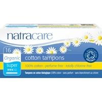Natracare Org Applicator Tampons Super 16pieces