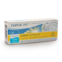 natracare org non applicator tamp super 20pieces