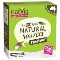 natvia sweetener 40sticks