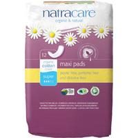 Natracare Organic Cotton Maxi Pads - Super - 12