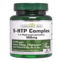 Natures Aid 5-HTP Complex 100mg 60 tablet