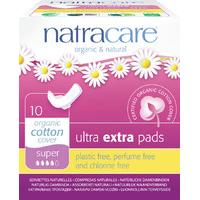 natracare organic ultra extra pads super with wings