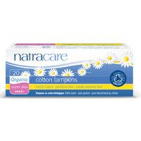 Natracare Organic Cotton Tampons - Super Plus - 20