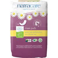 Natracare Organic Cotton Maxi Pads - Regular - Pack of 14