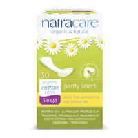 natracare organic cotton panty liner tanga pack of 30