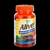 Nature\'s Way Alive! Immune Support Soft Jell 60 Tablets - 60 Tablets