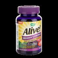 Nature\'s Way Alive! Womens Energy Soft Jells 60 Tablets - 60 Tablets, Orange