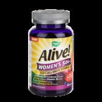 Nature\'s Way Alive! Womens 50+ Soft Jell Multivitamin 60 Tablets - 60 Tablets, Orange