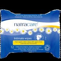 Natracare Natural Organic Intimate Wipes 12