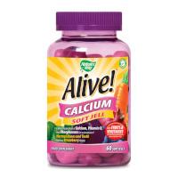 Nature\'s Way Alive! Calcium Soft Jells - 60 Soft Jells