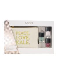 nails inc peace love kale gift set 3 x 5ml