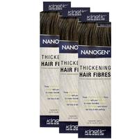 Nanogen Hair Thickening Fibres Medium Brown Triple Pack