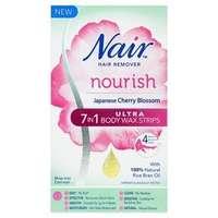 nair cherry blossom body wax strips 20