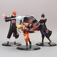Naruto Anime Action Figure 19CM Model Toy Doll Toy(3 Pcs)