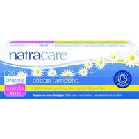 Natracare Organic Super Plus Tampons, 20