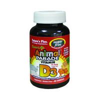 Nature\'s Plus Animal Parade Vitamin D3, 500iu, 90Tabs