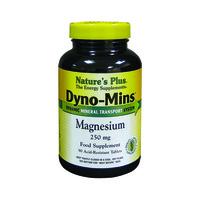 Nature\'s Plus Dyno-Mins Magnesium, 250mg, 90Tabs