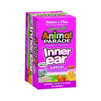 natures plus animal parade inner ear support cherry 90chews