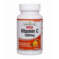 Natures Aid Vitamin C - Low Acid, 30Tabs