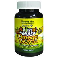 Nature\'s Plus Animal Parade Omega 3/6/9 Junior, 90SGels
