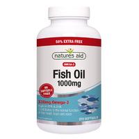 Natures Aid Fish Oil Omega-3 Rich, 270Caps