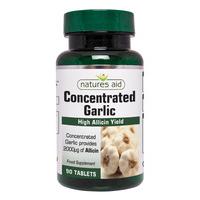 Natures Aid Garlic concentrated 2000ug Allicin, 1000mg, 90Tabs