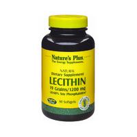 Nature\'s Plus Lecithin, 1200mg, 90SGels