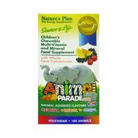 Nature\'s Plus Animal Parade, Assorted, 180Tabs