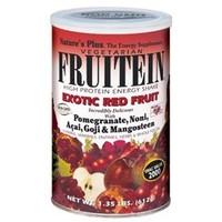 natures plus fruitein exotic red fruit shake 576gr