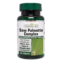 Natures Aid Saw Palmetto Complex, 60Tabs