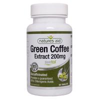 Natures Aid Decaff Green Coffee Extract, 60Tabs