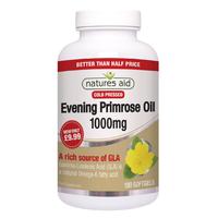 Natures Aid Evening Primrose Oil, 1000mg, 180Caps