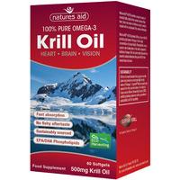 Natures Aid Krill Oil, 31mg, 60SGels