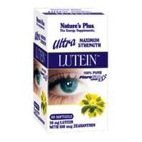Nature\'s Plus Ultra Lutein, 20mg, 60SGels
