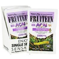 Nature\'s Plus Fruitein Acai Shake, 34gr