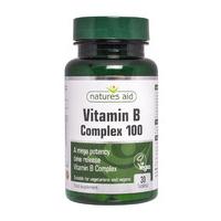 Natures Aid Mega Potency Vitamin B Complex, 30Tabs