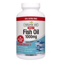 Natures Aid Fish Oil Omega-3 Rich, 1500mg, 135Tabs