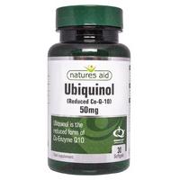 natures aid ubiquinol 50mg 30sgels