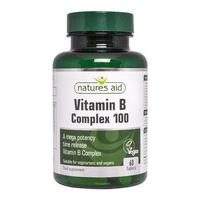 Natures Aid Mega Potency Vitamin B Complex, 60Tabs