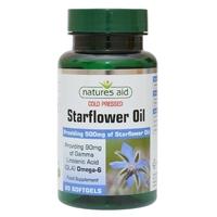 Natures Aid Starflower Oil, 500mg, 90Caps