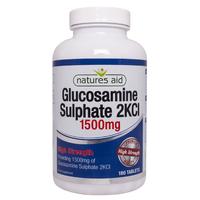 Natures Aid Glucosamine Sulphate 1500mg High Strength, 180Tabs