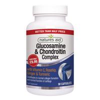 natures aid glucosamine chondroitin complex 550mg 90caps