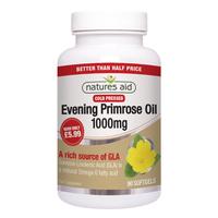 Natures Aid Evening Primrose Oil, 90Caps