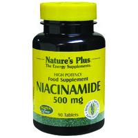 Nature\'s Plus Niacinamide, 500mg, 90Tabs