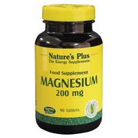 Nature\'s Plus Magnesium, 200mg, 90Tabs
