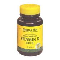Nature\'s Plus Vitamin D - Water Dispersible, 400iu, 90Tabs