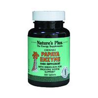Nature\'s Plus Papaya Enzyme, 180Tabs