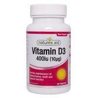 Natures Aid Vitamin D, 1000mg, 90Caps