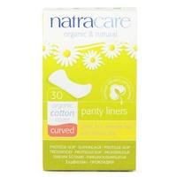 Natracare Natural Pantyliners Curved 30pieces (1 x 30pieces)